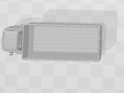 Dodge l600 Model Cetak 3D
