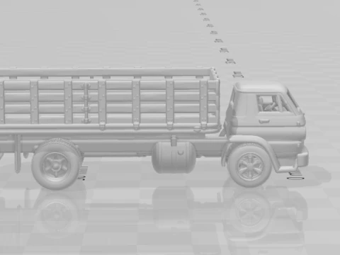 Dodge l600 3D Print Model