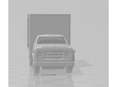 Dodge d600 box 3D Print Model