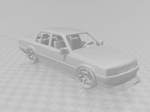 Opel rekord 3Dプリントモデル