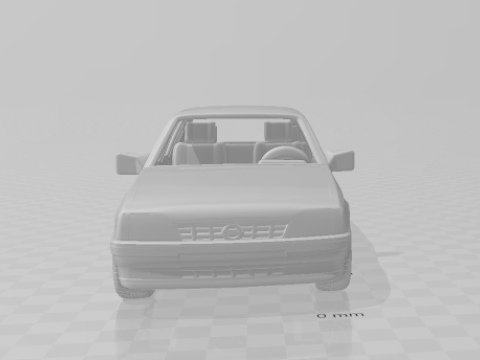 Opel rekord 3Dプリントモデル