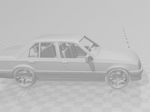 Opel rekord 3Dプリントモデル