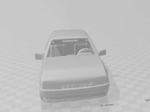 Opel rekord 3Dプリントモデル
