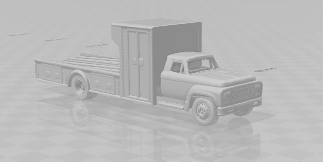 F600 transport 3D Print Model .c4d .max .obj .3ds .fbx .stl .blend 