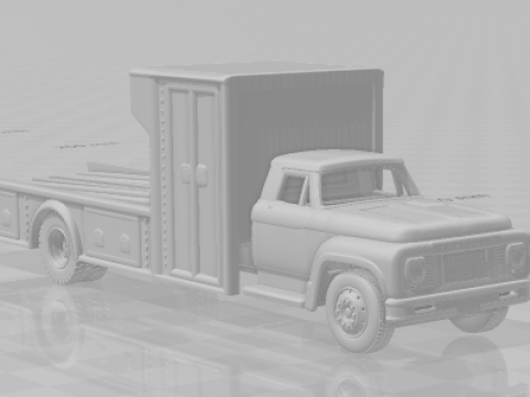 F600 transport 3Dプリントモデル