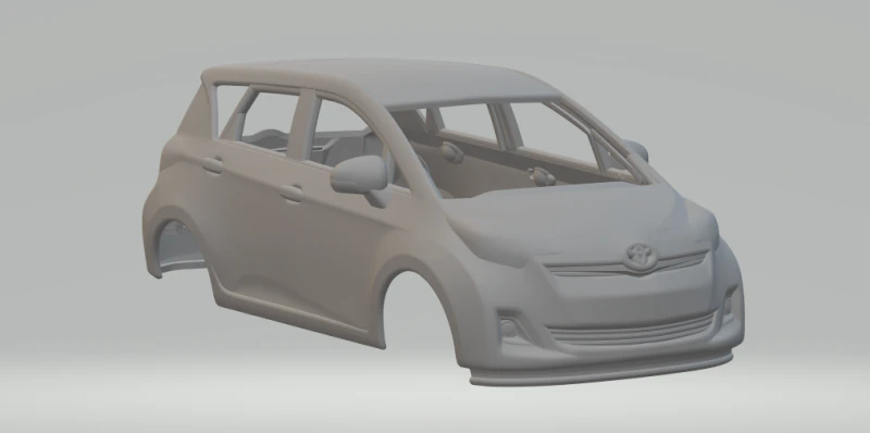 Toyota verso s 3D Print Model .c4d .max .obj .3ds .fbx .stl .blend 