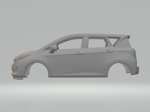 Toyota verso s 3D Baskı Modeli