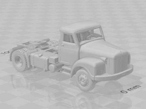Scania 110 super 3D-printmodel