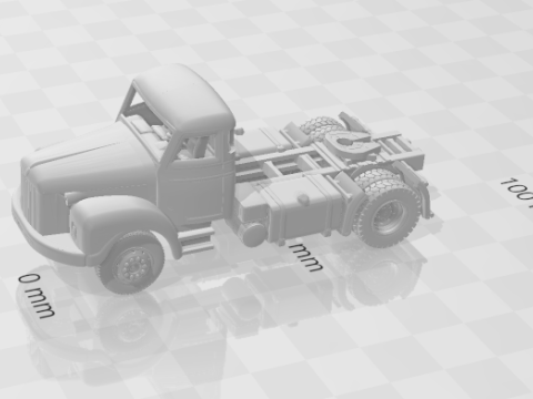 Scania 110 super 3D-printmodel