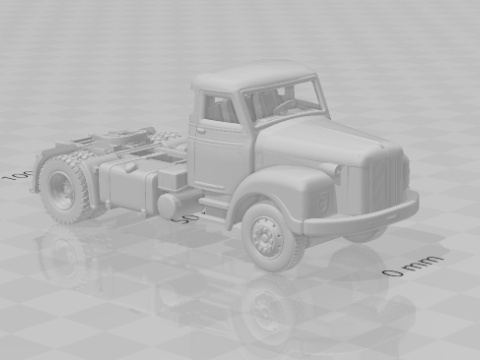Scania 110 super 3D-printmodel