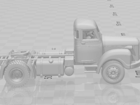 Scania 110 super 3D-printmodel