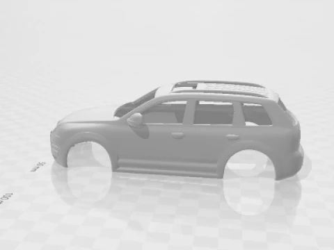 Volkswagen touareg r50 3D Druckmodell