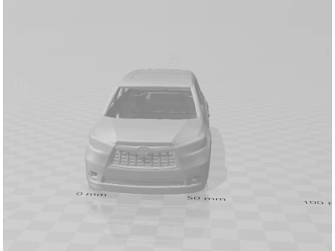 Toyota highlander 3D Print Model