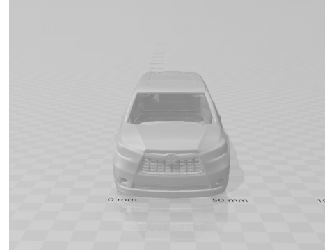 Toyota highlander 3D Print Model
