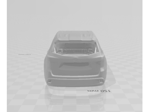Toyota highlander 3D Print Model