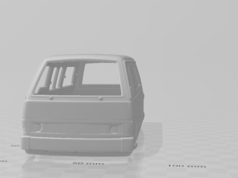 Toyota hiace 3D Print Model
