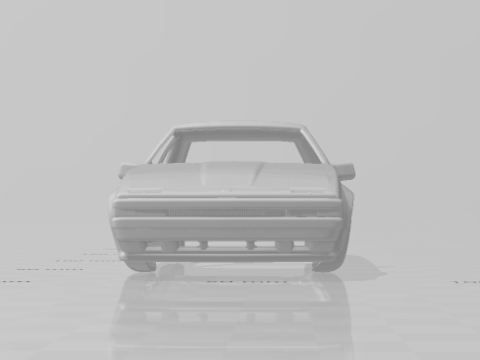 Toyota supra 3Dプリントモデル