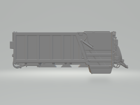 Garbage truck body 3D 打印模型