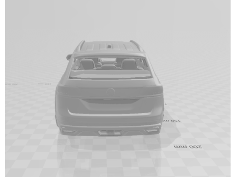 Volkswagen Atlas Modèles 3D en vedette