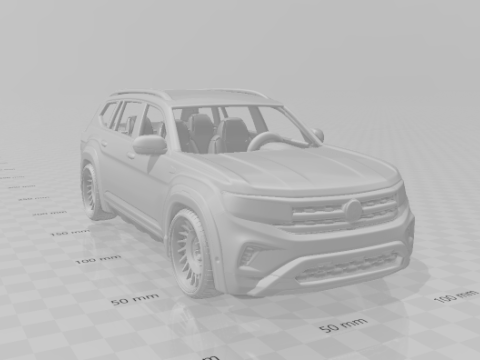 Volkswagen Atlas Modèles 3D en vedette