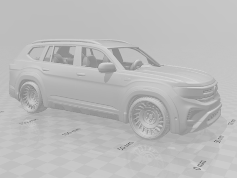 Volkswagen Atlas Modèles 3D en vedette