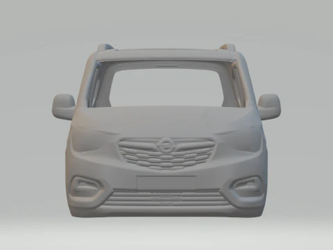 Opel combo 3D Print Model
