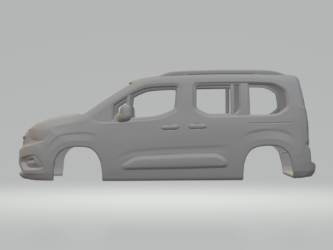 Opel combo 3D Baskı Modeli