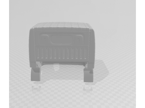 Mitsubishi Fuso cabin 3D 打印模型