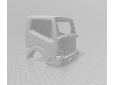 Mitsubishi Fuso cabin 3D 打印模型