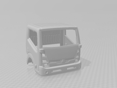Mitsubishi Fuso cabin 3D 打印模型