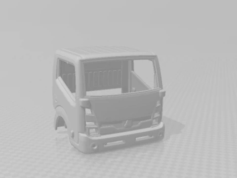 Mitsubishi Fuso cabin 3D Print Model