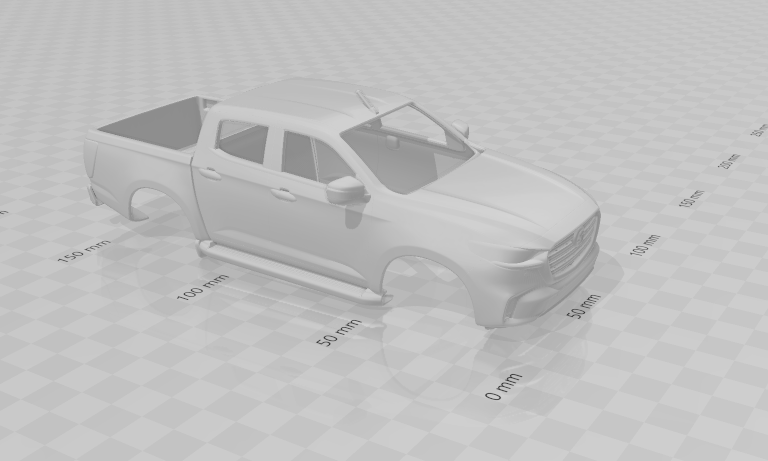 Mazda bt 50 3D प्रिंट मॉडल .c4d .max .obj .3ds .fbx .stl .blend 