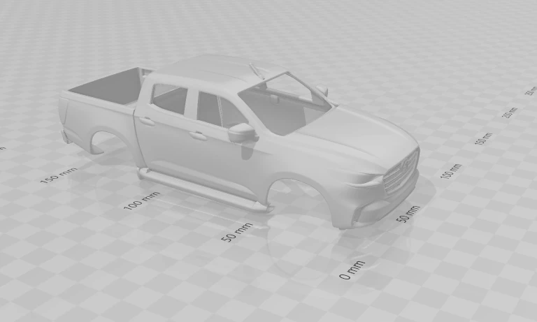 Mazda bt 50 3D Print Model .c4d .max .obj .3ds .fbx .stl .blend 