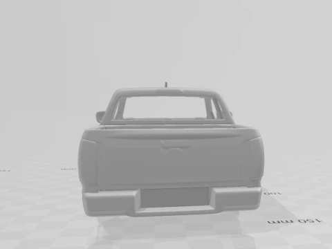 Mazda bt 50 3D Print Model