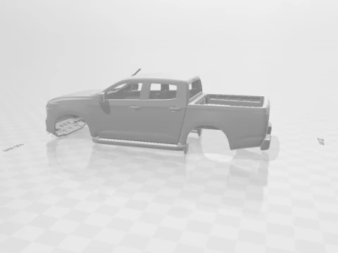 Mazda bt 50 3D Print Model
