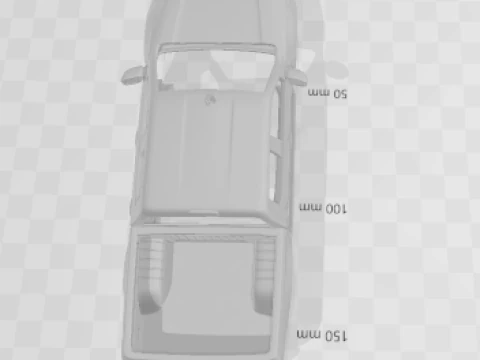 Mazda bt 50 3D Print Model
