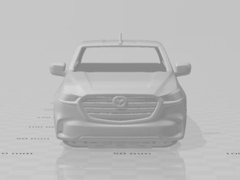 Mazda bt 50 3D प्रिंट मॉडल
