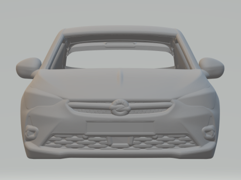 Opel corsa 3D Baskı Modeli