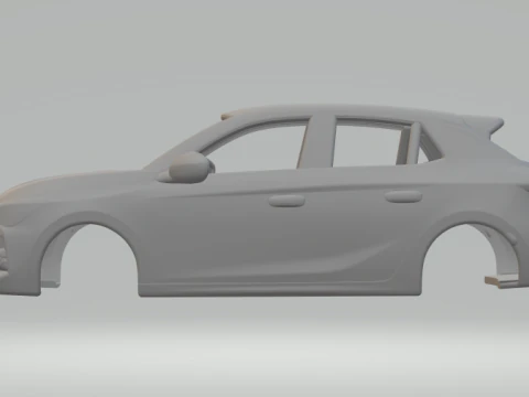 Opel corsa 3D Print Model