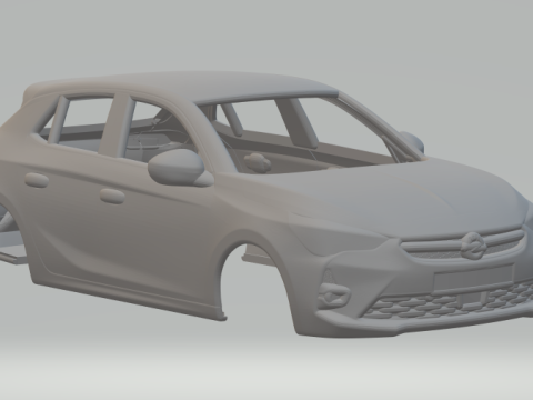 Opel corsa 3D-printmodel