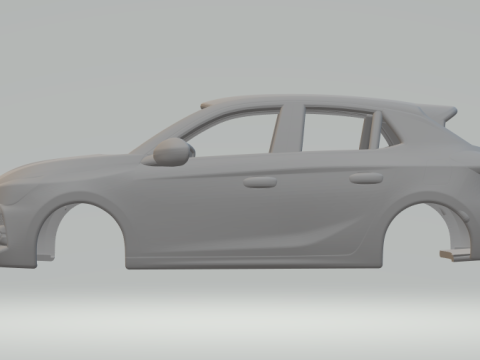 Opel corsa 3D Baskı Modeli