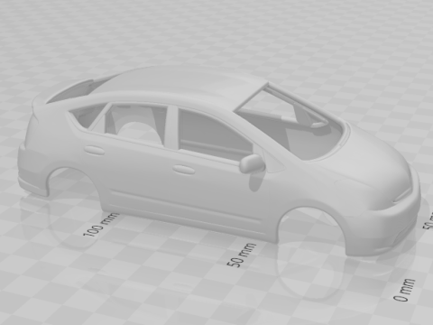 Toyota prius 3D 프린트 모델