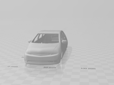 Toyota prius Modelo de Impressão 3D
