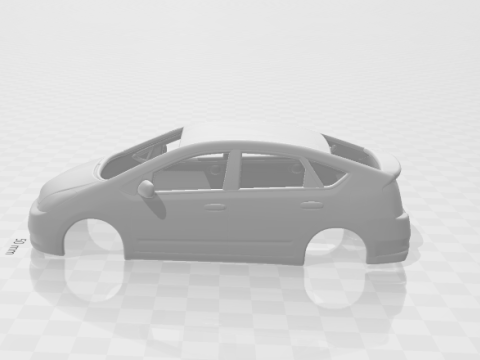 Toyota prius Modelo de Impressão 3D