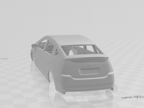 Toyota prius Modelo de Impressão 3D