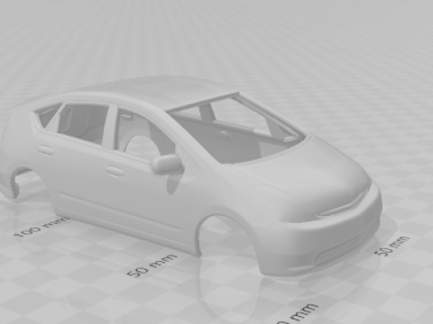 Toyota prius Modelo de Impressão 3D