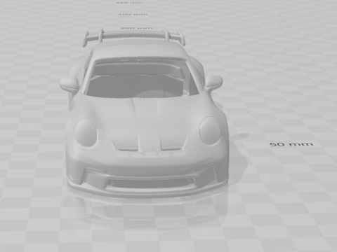 Porsche 911 gt3 Modello di stampa 3D