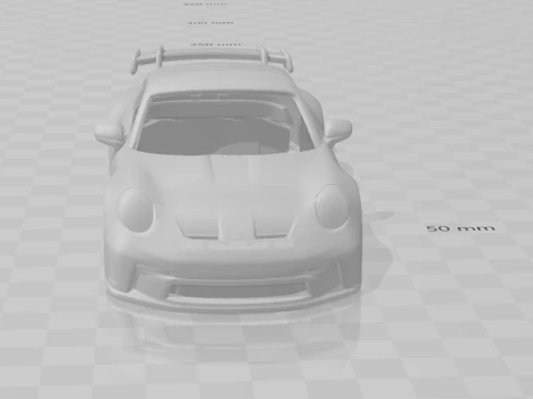 Porsche 911 gt3 3D Print Model