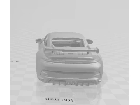 Porsche 911 gt3 3D Print Model