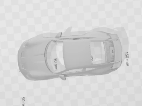 Porsche 911 gt3 3D Print Model